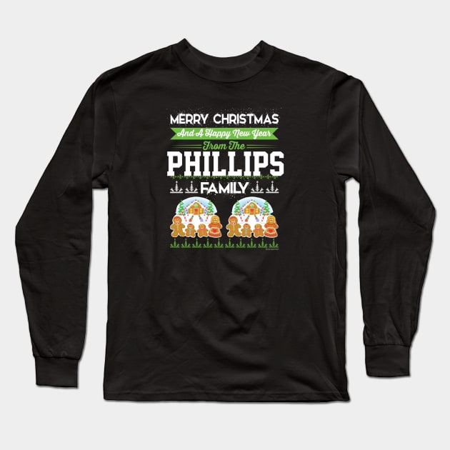 Merry Christmas And Happy New Year The Phillips Long Sleeve T-Shirt by CoolApparelShop